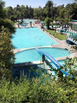 Balneario Agua Azul en Puebla