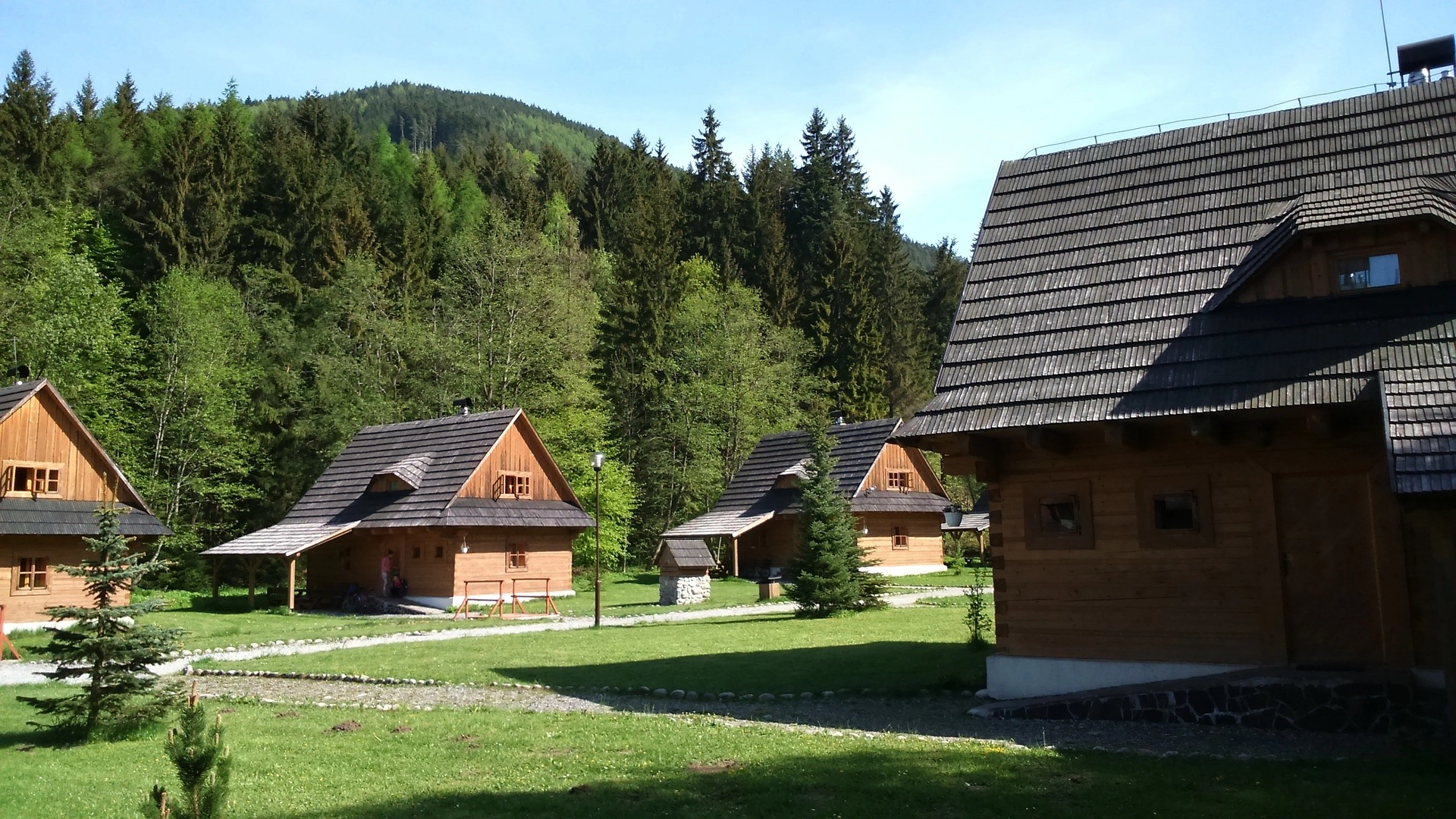 balneario con cabañas